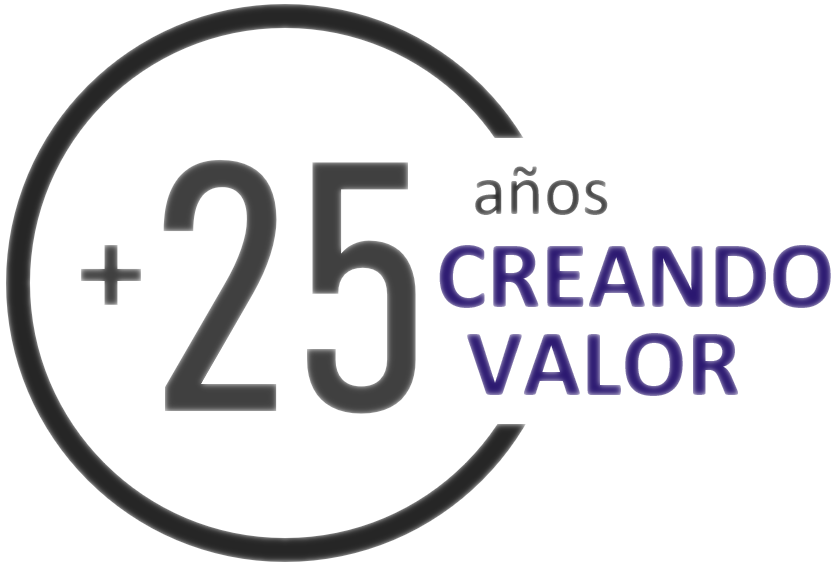 + 25 años creando valor